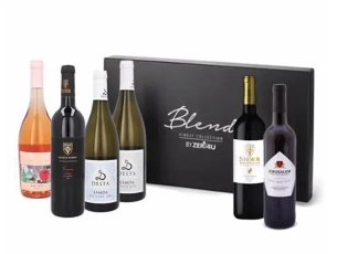 מארז שישה שילובים : יינות מיקבים מובילים ZER4U