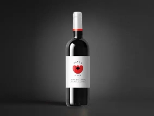 בקבוק יין אדום מיקב יער יקיר | זר פור יו חנות היין