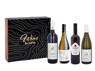 מארז יין ארבע כוסות