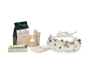 זר לראש ומארז סבון