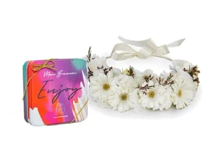 זר לראש ופרלינים