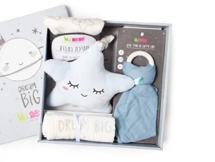 מארז שינה מתוקה מתנה ליולדת ולתינוק ZER4U