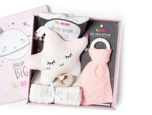 מארז שינה מתוקה מתנה ליולדת ולתינוקת ZER4U